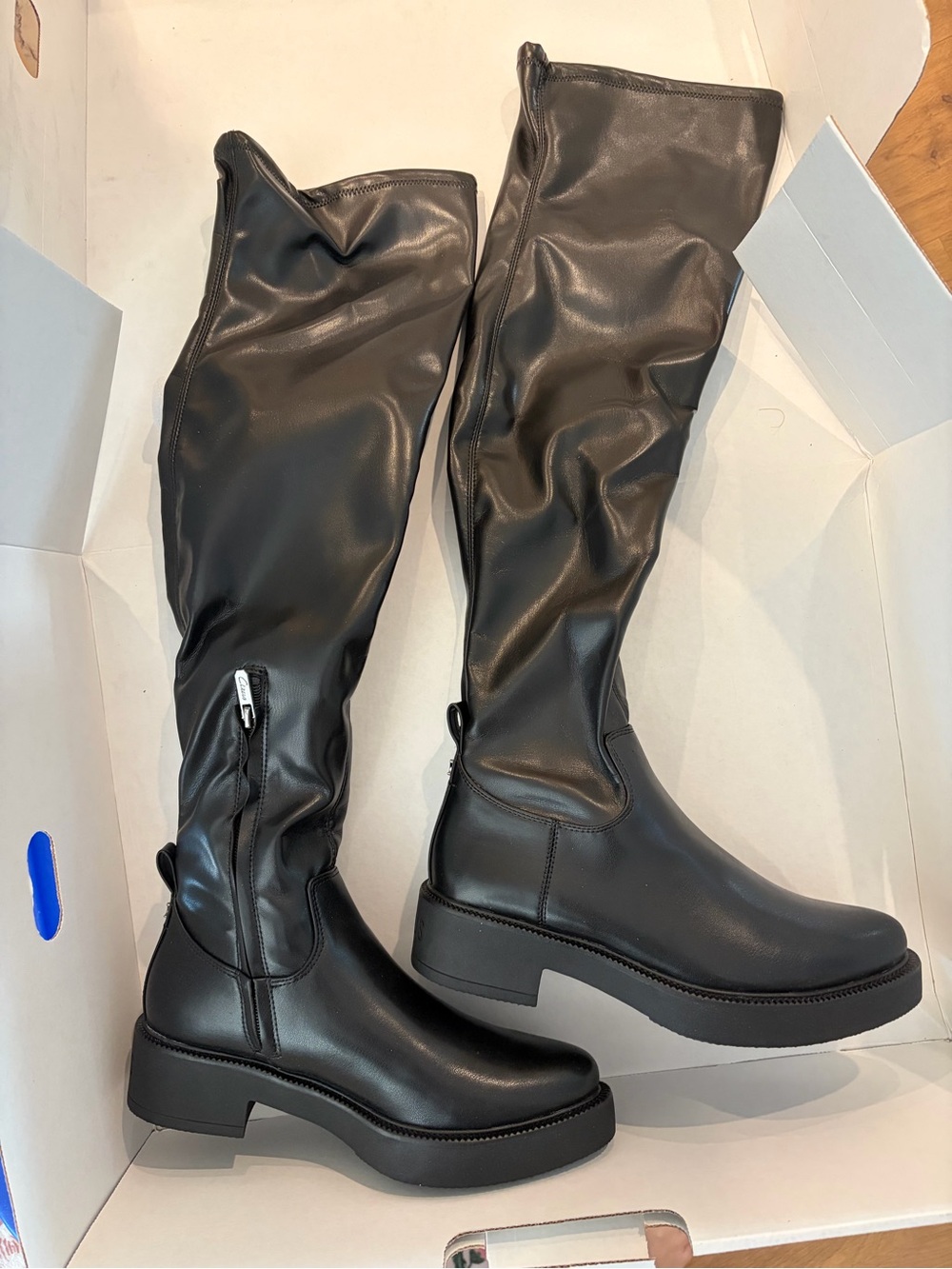 Circus by Sam Edelman Black Over-the-Knee Platform Boots